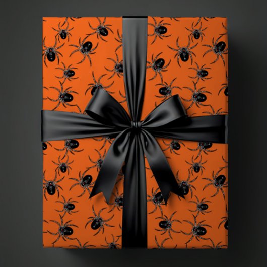 Papier Cadeau Araignées déplaisantes
