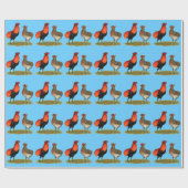 Papier Cadeau Araucana Red Pair (Plat)