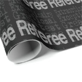 Papier Cadeau Arbitre Extraordinaire (Coin rond)
