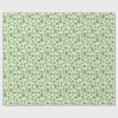 Papier Cadeau Arboretum 230715 - Avocado Green on White (Plat)