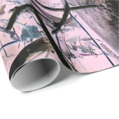 PAPIER CADEAU ARBRE (Coin rond)