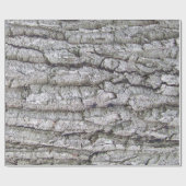 Papier Cadeau Arbre 5 - Écorce de chêne (Plat)