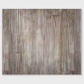 Papier Cadeau Arbre à bois noeuds chêne style laine rayures (Plat)