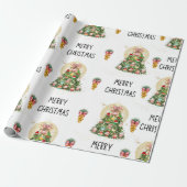 Papier Cadeau Arbre à cupcake de Noël (Déroulé)