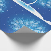 Papier Cadeau Arbre Blanc Dans La Neige