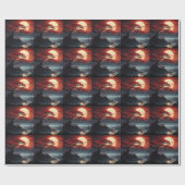 Papier Cadeau Arbre bonsaï (Plat)