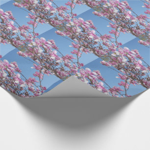 Papier Cadeau Arbre cerise en fleurs
