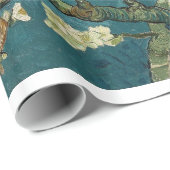 Papier Cadeau Arbre d'amande en fleurs - Van Gogh (Coin rond)