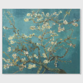 Papier Cadeau Arbre d'amande en fleurs, Vincent van Gogh (Plat)