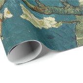 Papier Cadeau Arbre d'amande en fleurs, Vincent van Gogh (Coin rond)