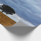Papier Cadeau Arbre dans un champ vide (Coin)