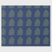 Papier Cadeau Arbre de la fortune (Plat)