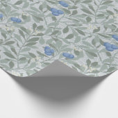 Papier Cadeau Arbre de myrtille, William Morris (Coin)