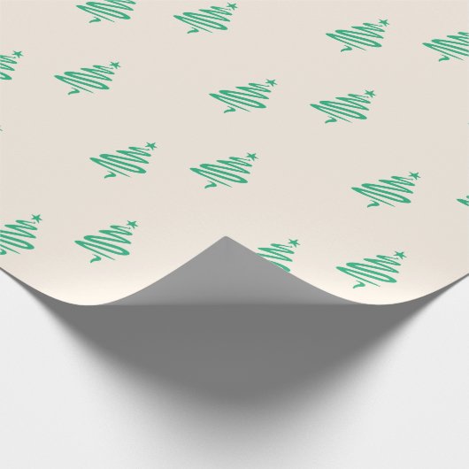 Papier Cadeau Arbre de Noël (Coin)