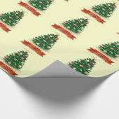 Papier Cadeau Arbre de Noël (Coin)