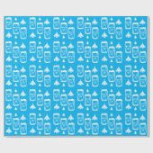 Papier Cadeau Arbre de Noël (Plat)