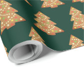 papier cadeau arbre de Noël (Coin rond)