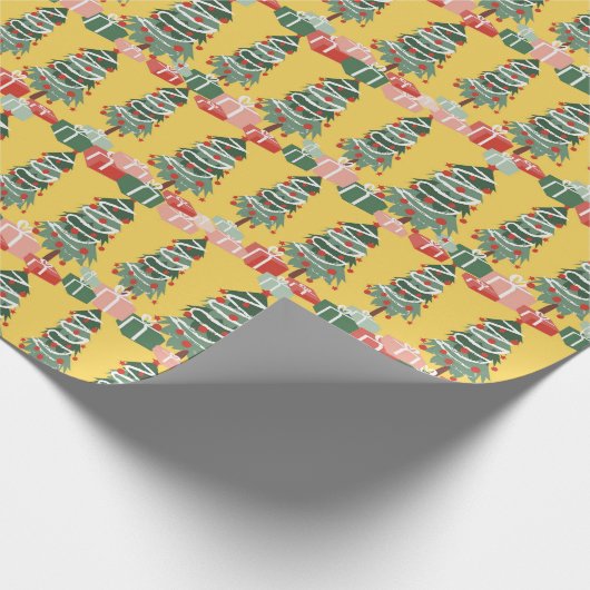 Papier Cadeau arbre de noël (Coin)