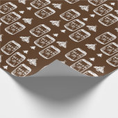 Papier Cadeau Arbre de Noël (Coin)