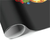 Papier Cadeau Arbre de Noël (Coin rond)