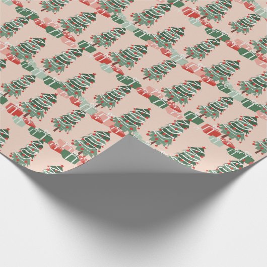 Papier Cadeau arbre de noël (Coin)