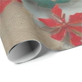 Papier Cadeau Arbre de Noël (Coin rond)