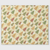 Papier Cadeau Arbre de Noël (Plat)