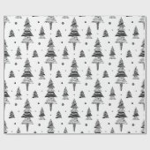 Papier Cadeau Arbre de Noël (Plat)