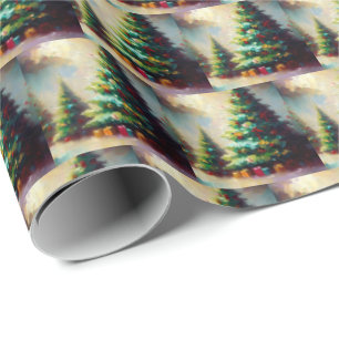Papier Cadeau Arbre de Noël 2