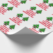 Papier Cadeau Arbre de Noël amusant - Beaucoup de balles (Coin)