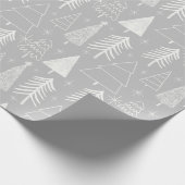 Papier Cadeau Arbre de Noël - Arbre À feuillage persistant - Arb (Coin)