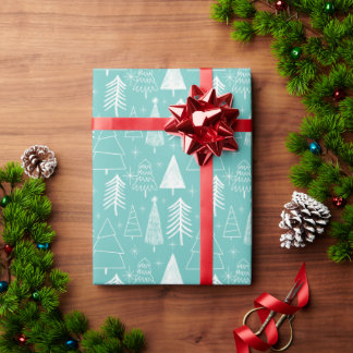 Papier Cadeau Arbre de Noël Arbre À feuillage persistant Arbre-P