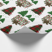 Papier Cadeau Arbre de Noël décoratif (Coin)