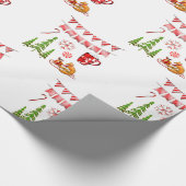 Papier Cadeau Arbre de Noël décoratif (Coin)