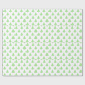Papier Cadeau Arbre de Noël décoratif (Plat)