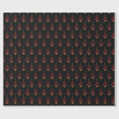 Papier Cadeau Arbre de Noël du procureur (Plat)