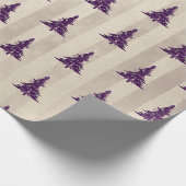 Papier Cadeau Arbre de Noël gothique (Coin)