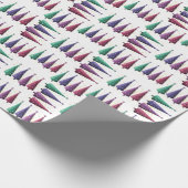 Papier Cadeau Arbre de Noël moderne - papier d'emballage (Coin)