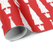 Papier Cadeau Arbre de Noël ・ N'importe quel Arrière - plan coul (Coin rond)