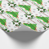 Papier Cadeau Arbre de Noël & Snowmen - (Coin)