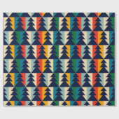 Papier Cadeau Arbre de Noël trié (Plat)