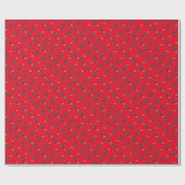 Papier Cadeau Arbre de vacances de kayak (Plat)