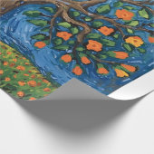 Papier Cadeau Arbre de vie artwork,Celtique (Coin)