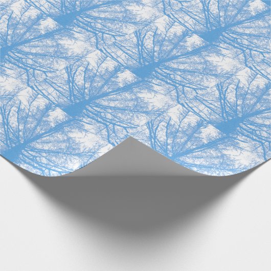 PAPIER CADEAU ARBRE D'HIVER (Coin)