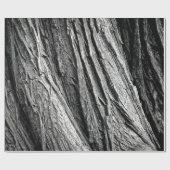 Papier Cadeau Arbre écorce tribus bois (Plat)