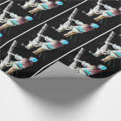 Papier Cadeau Arbre électrique chirurgien Arboriste de noël prés (Coin)