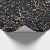 Papier Cadeau Arbre En Verre De Faux De Prospérité (Coin)