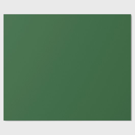 Papier Cadeau Arbre minimaliste vert (Plat)