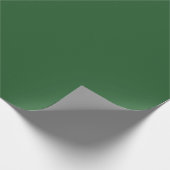 Papier Cadeau Arbre minimaliste vert (Coin)