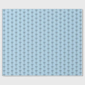 Papier Cadeau Arbre Palmetto en impression par blocs (Plat)